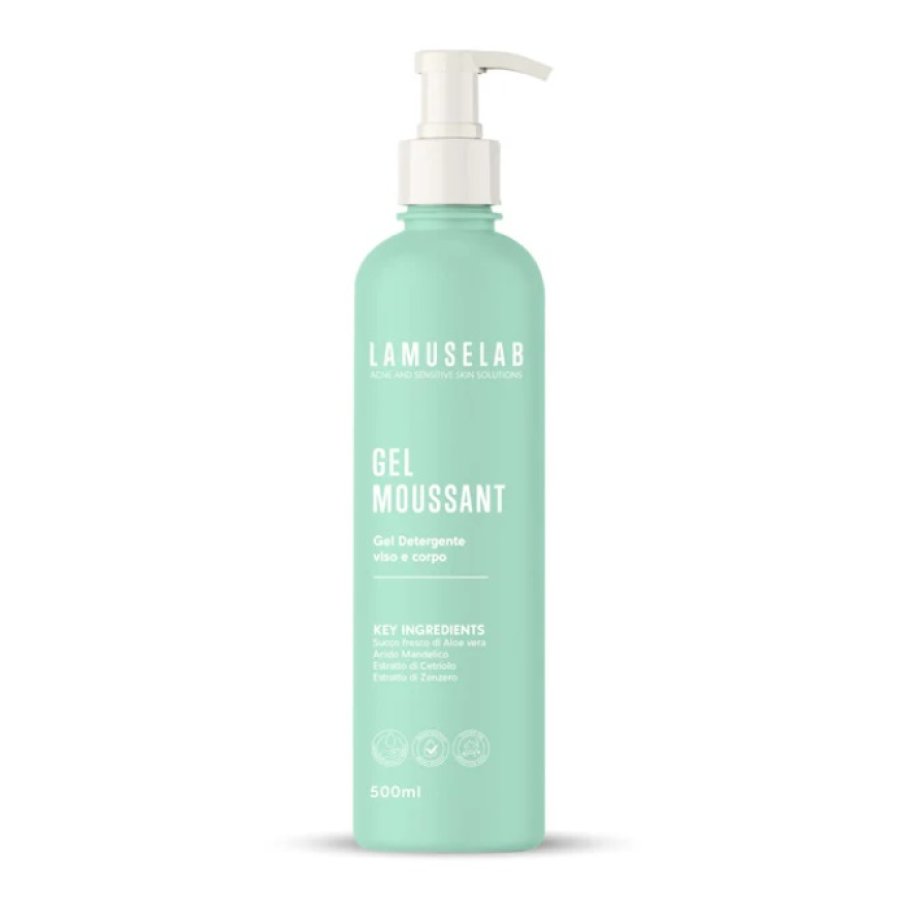 Lamuselab Gel Detergente Viso e Corpo, 500 ml Lamuselab Gel Detergente Viso e Corpo, 500 ml