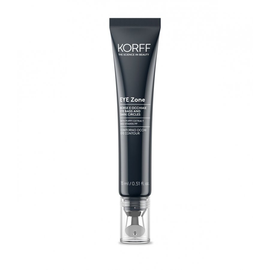 Korff - EYE Zone - Contorno Occhi Borse e Occhiaie - 15 ml - Riduci Borse e Occhiaie con il Miglior Contorno Occhi