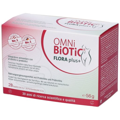 Omni Biotic Flora Plus+, 28 Bustine Omni Biotic Flora Plus+, 28 Bustine