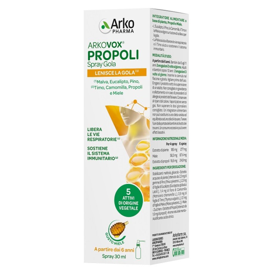 Arkovox Spray Propoli, 30 ml Arkovox Spray Propoli, 30 ml