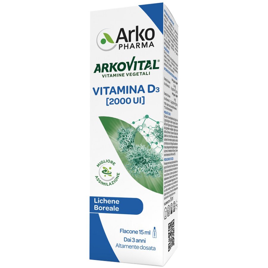 Arkovital Vitamina Gocce D3, 15 ml Arkovital Vitamina Gocce D3, 15 ml
