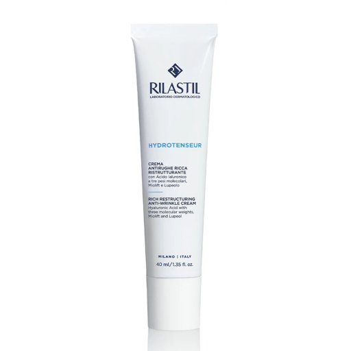 Rilastil Hydrotenseur Crema Antirughe Pelle Secca, 40 ml