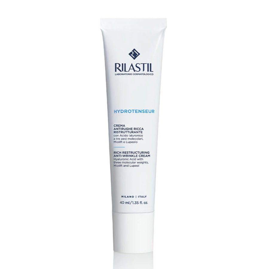Rilastil Hydrotenseur Crema Antirughe Pelle Secca, 40 ml