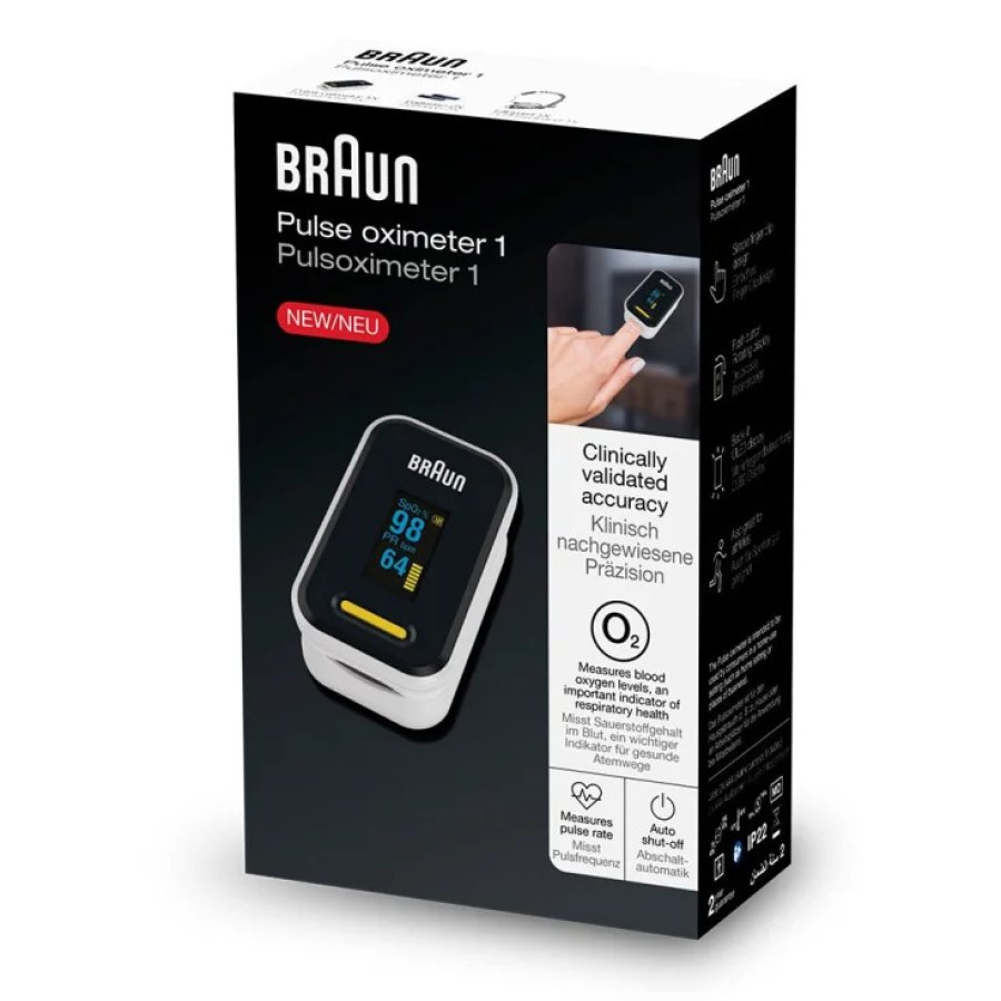 Braun Pulsossimetro 1, 1 Pezzo