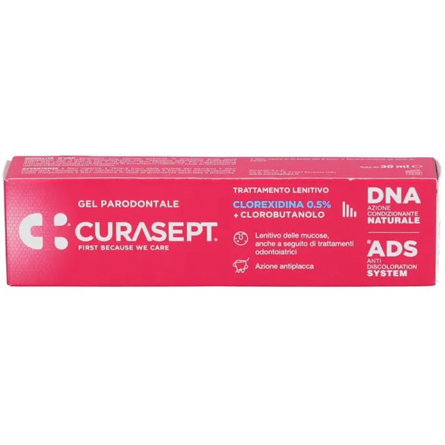 Curasept ADS Trattamento Lenitivo Gel Parodontale 0.5%, 30 ml