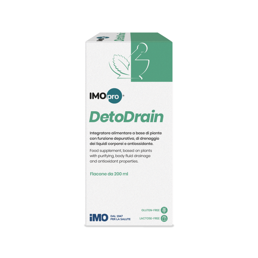 IMOpro Detodrain integratore depurativo drenante epatico digestivo 200 ml