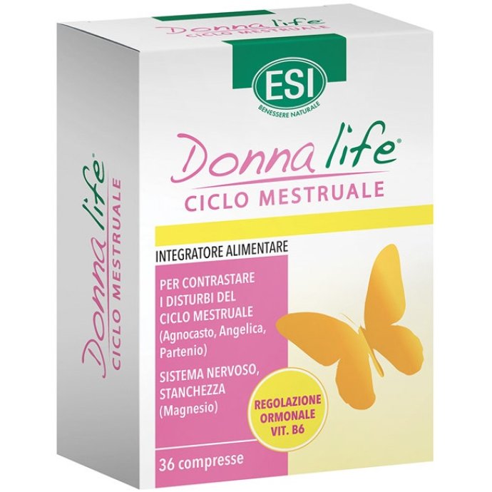 ESI Donna Life Ciclo Mestruale, Integratore Ormonale, 36 Compresse