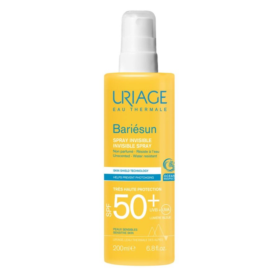Uriage Bari&eacute;sun Spray Invisibile SPF50+, 200 ml