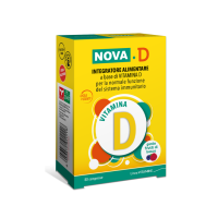 Nova D 80 Compresse Gusto Frutti di Bosco - Integratore di Vitamina D