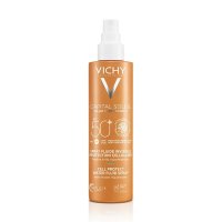 Vichy Capital Soleil Cell Protect Fluido Ultra Leggero Spray Protezione Alta Spf 50 200 ml