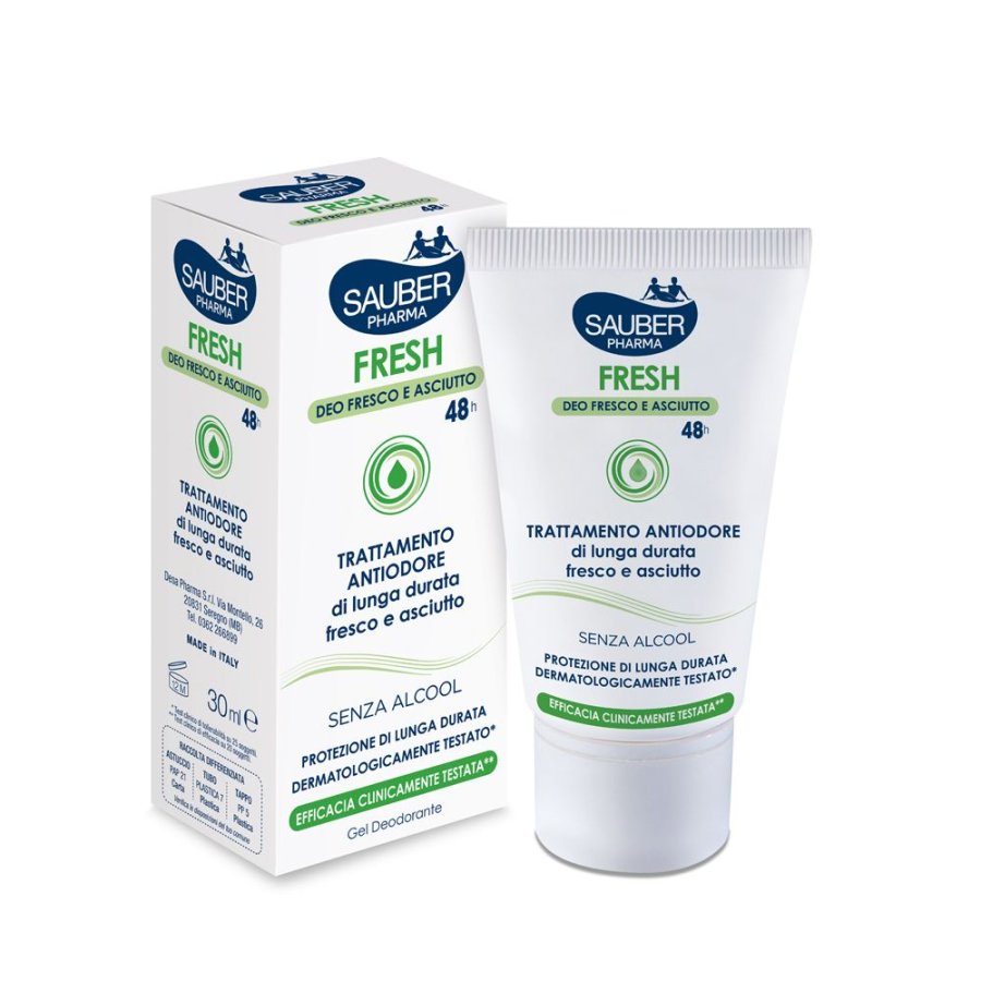 Sauber Fresh Gel Astuccio, 30 ml