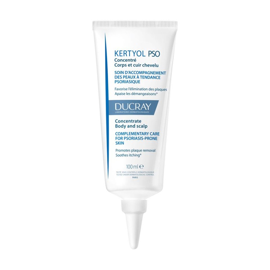 Ducray, Kertyol P.S.O. Concentré Uso Localizzato, 100 ml