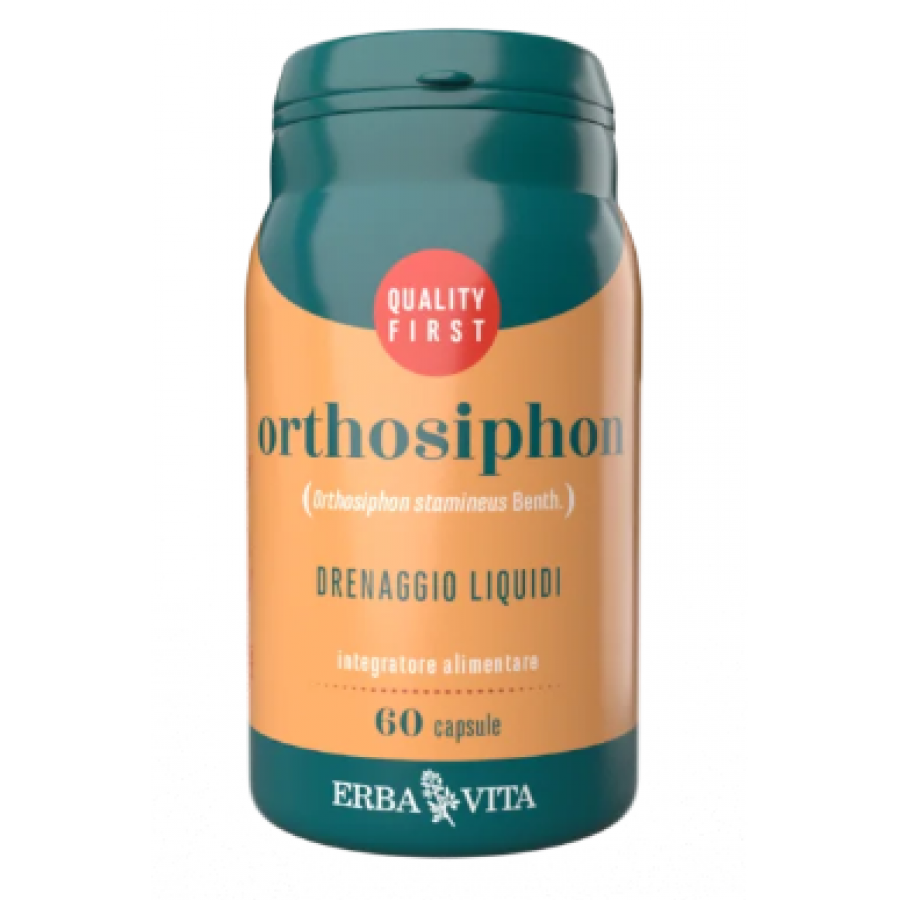 Erba Vita Ortosiphon Integratore Drenante 60 Capsule da 400 mg