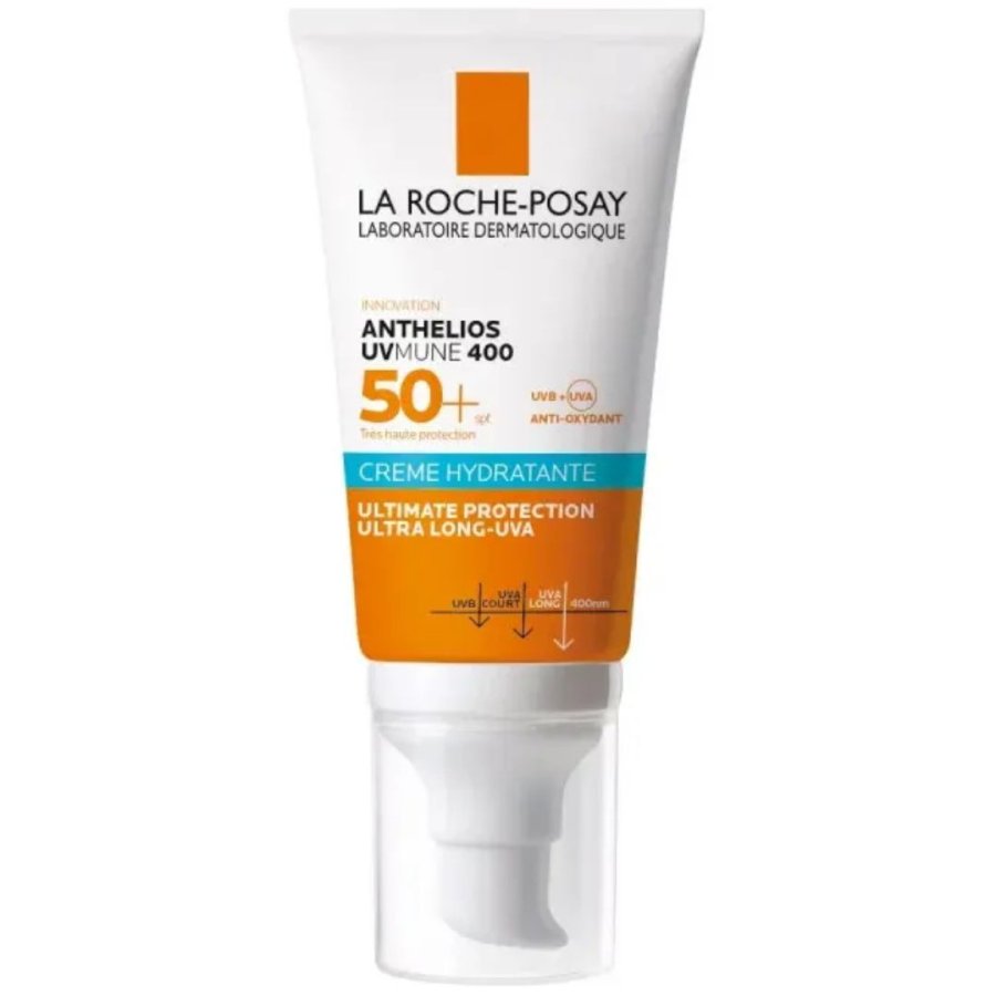 La Roche-Posay Anthelios UVMune 400 Fluido Invisibile che offre protezione estrema da UVA Ultra Lunghi SPF50+ senza PROFUMO 50 ml