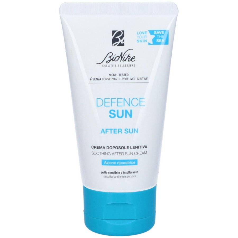 BioNike Defence Sun, Crema Doposole Lenitiva Azione Riparatrice, 75 ml