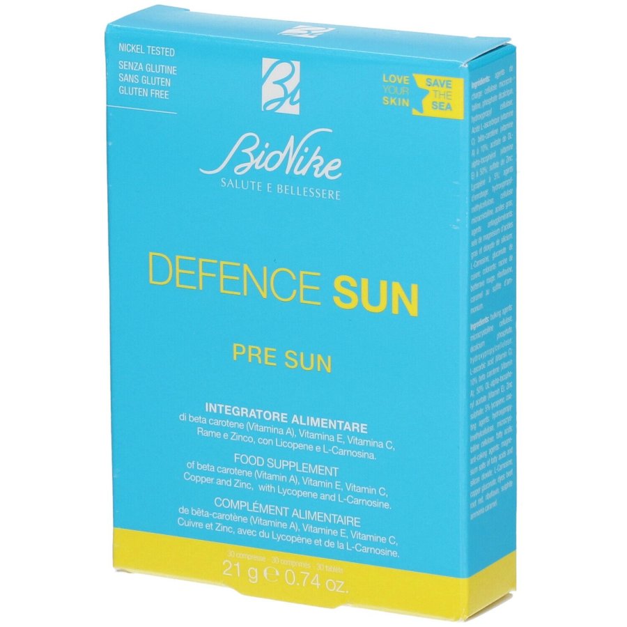 BioNike Defence Sun Pre Sun, 30 compresse 