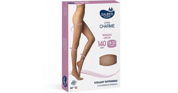 Collant Riposante Preventivo 140 Denari Elly – Linea Classica Antistress, Compressione Graduata Forte (18-22 MmHg), Per Gambe Leggere E Gonfiori - 5