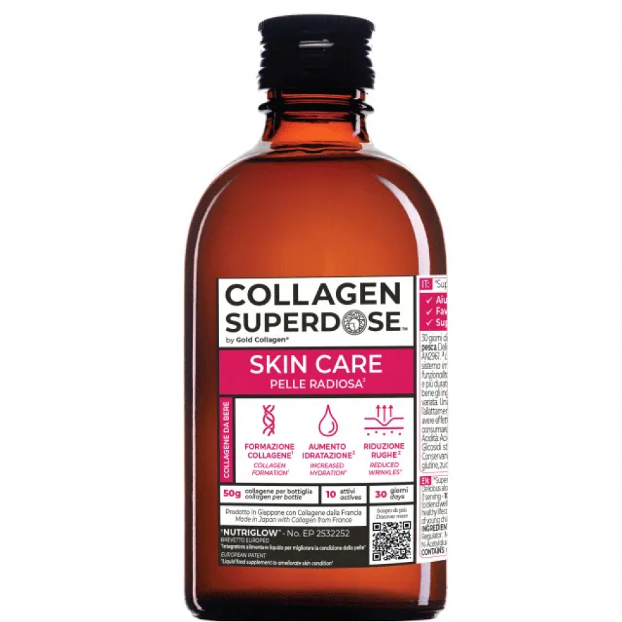 Collagen Superdose Skin Care Radiosa 300ml - Integratore Alimentare per la Salute della Pelle