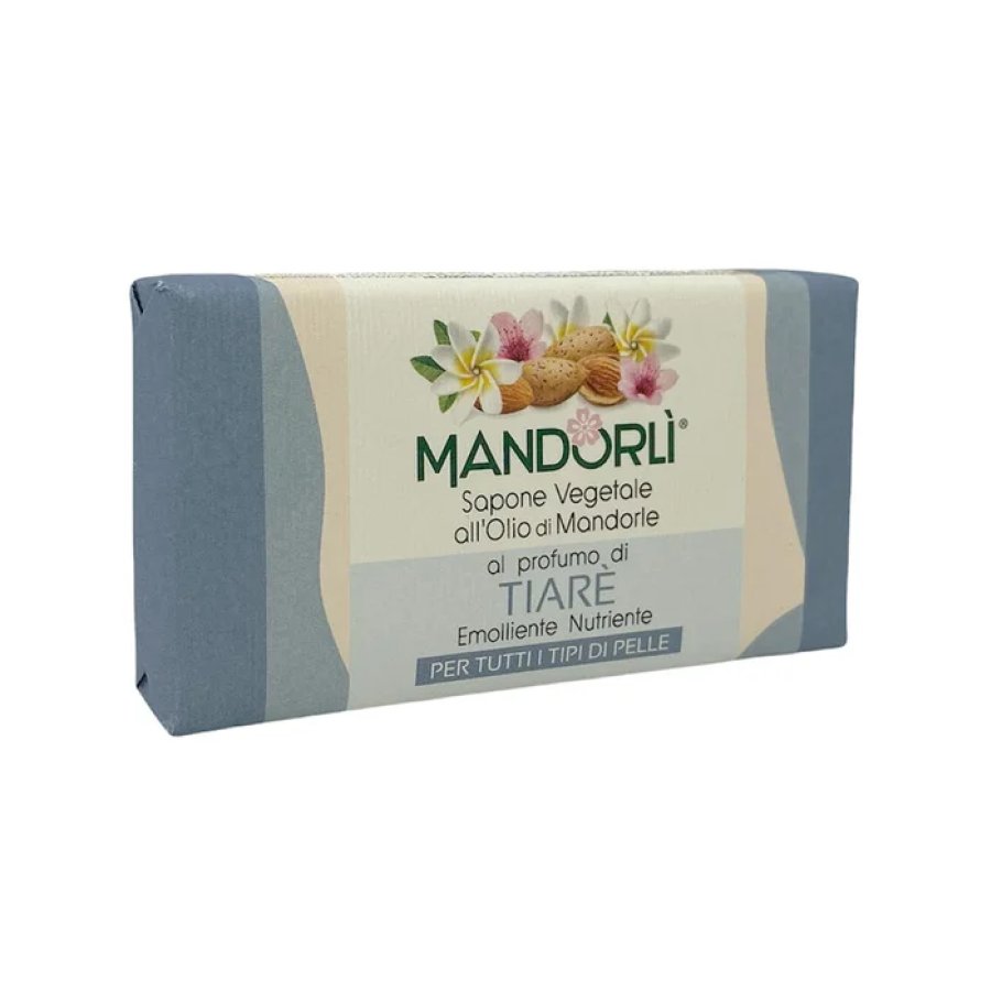 Mandorlì Sapone Vegetale all'Olio di Mandorle Tiarè, 100g