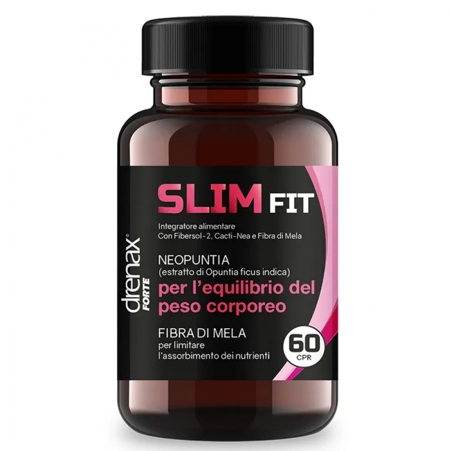 Drenax Forte Slim Fit 60 Compresse Senza Glutine - Integratore per il Controllo del Peso