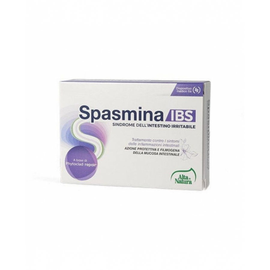 Alta Natura Spasmina IBS per il benessere dell'intestino 20 Compresse Rivestite