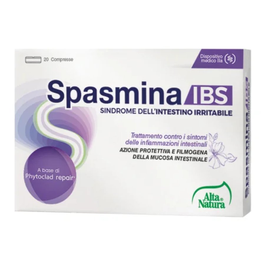 Alta Natura, Spasmina IBS, 30 Compresse 