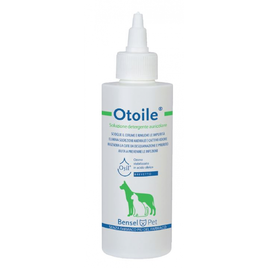 Bensel Pet Soluzione Detergente Auricolare per Cani e Gatti 150ml - Pulizia Auricolare Efficace e Delicata