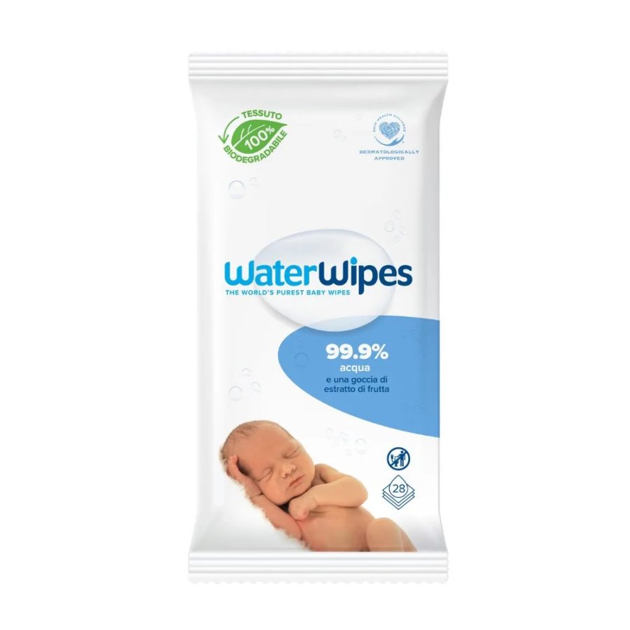 WaterWipes Bio, 28 Salviette Umidificate