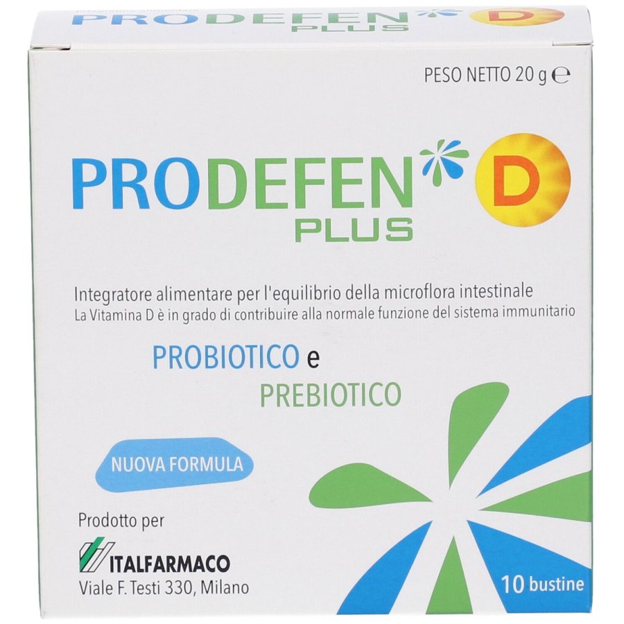 Italfarmaco, Prodefen D Plus, 10 Bustine