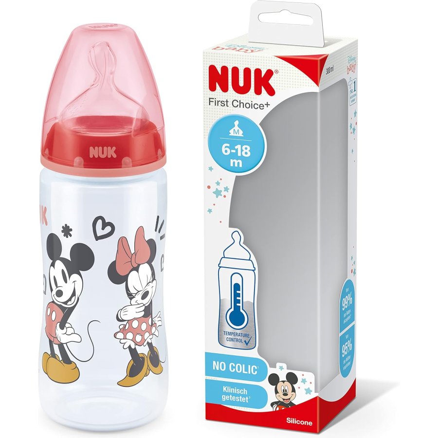 NUK, First Choice Biberon 6-18 Mesi, 300 ml NUK, First Choice Biberon 6-18 Mesi, 300 ml
