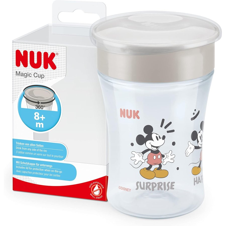 NUK Magic Cup Topolino Tazza Antigoccia, 230 ml NUK Magic Cup Topolino Tazza Antigoccia, 230 ml