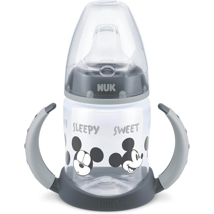 NUK Bevimpara Mickey Grey Tazza Silicone, 150 ml NUK Bevimpara Mickey Grey Tazza Silicone, 150 ml