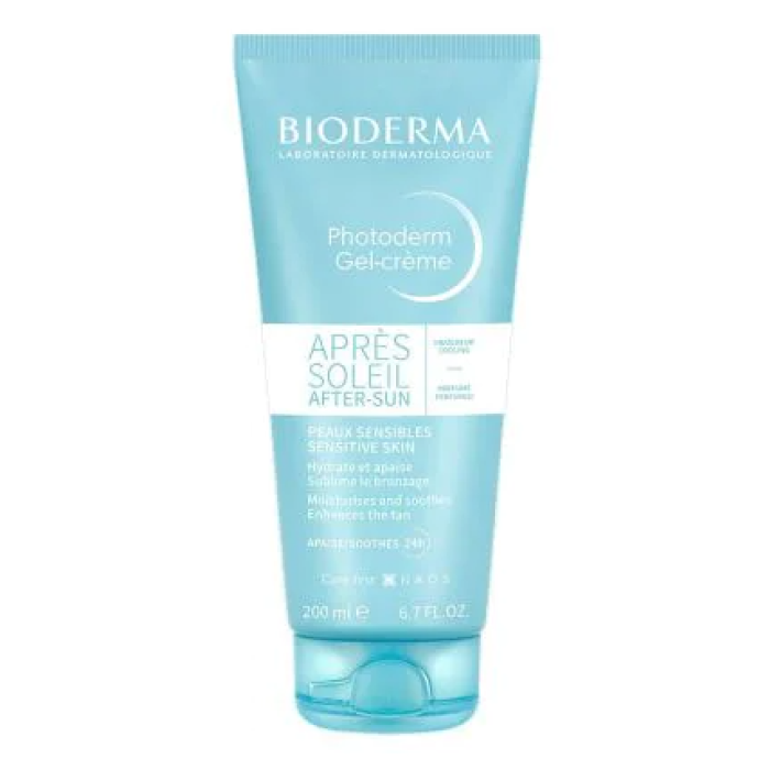 Bioderma Photoderm Gel Crema Doposole 200ml - Rinfrescante e Idratante per Pelli Sensibili