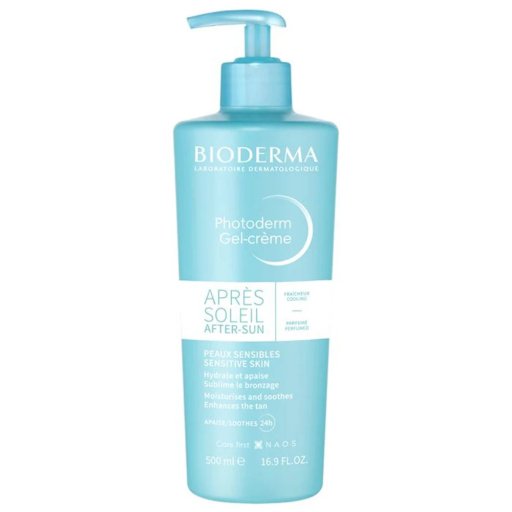 Bioderma Photoderm Gel-Crema Doposole Pelli Sensibili, 500 ml