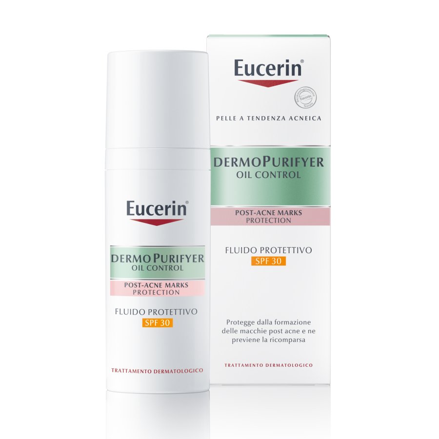 Eucerin DermoPurifyer Oil Control - Fluido Protettivo SPF30 Anti Macchie, 40ml