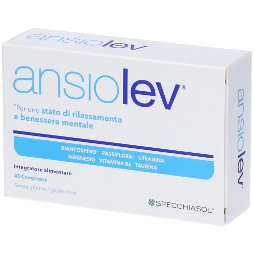 Specchiasol, Ansiolev, 45 Compresse Specchiasol, Ansiolev, 45 Compresse