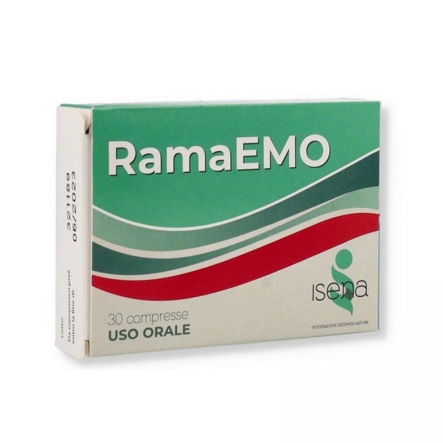 Ramaemo - 30 Compresse - Integratore per la Regolarità Intestinale con Rabarbaro Cinese e MSM