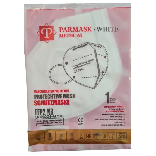 Parmask Mascherine FFP2 Bianche 10 pezzi