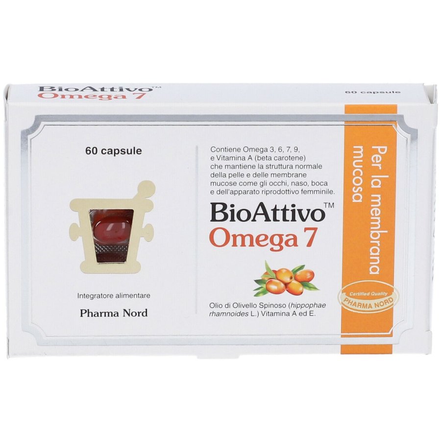 Pharma Nord, Bioattivo Omega 7, 60 Capsule