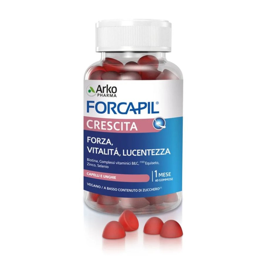 ARKOPHARMA Forcapil Crescita, 60 Gommose ARKOPHARMA Forcapil Crescita, 60 Gommose