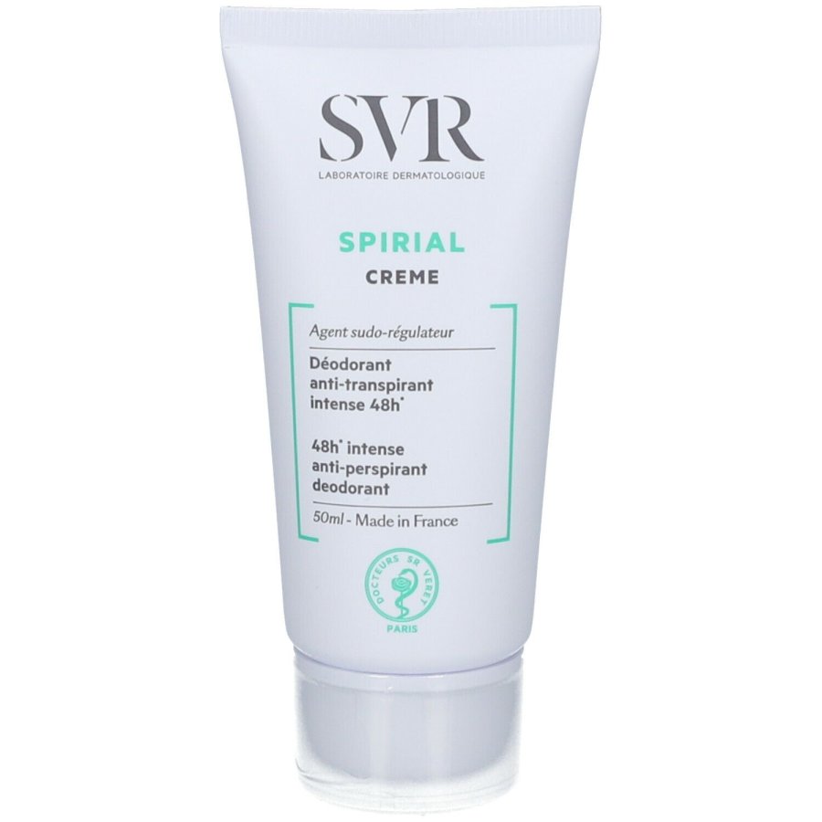 SVR Deo Creme Spiral Deodorante Crema Antitraspirante 48h, 50 ml