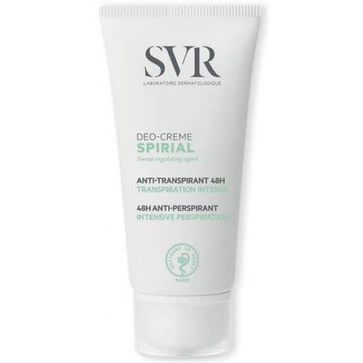 SVR Deo Creme Spiral Deodorante Crema Antitraspirante 48h 50ml - Multi-Zona e Ipoallergenico