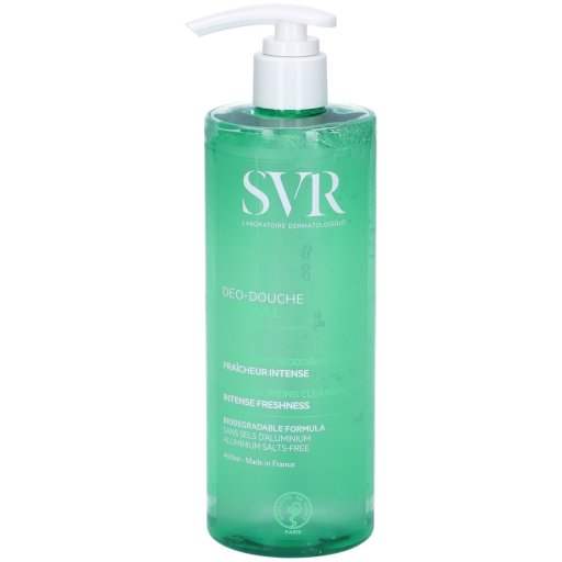SVR, Spirial Deo Douche Gel Detergente Deodorante, 400 ml