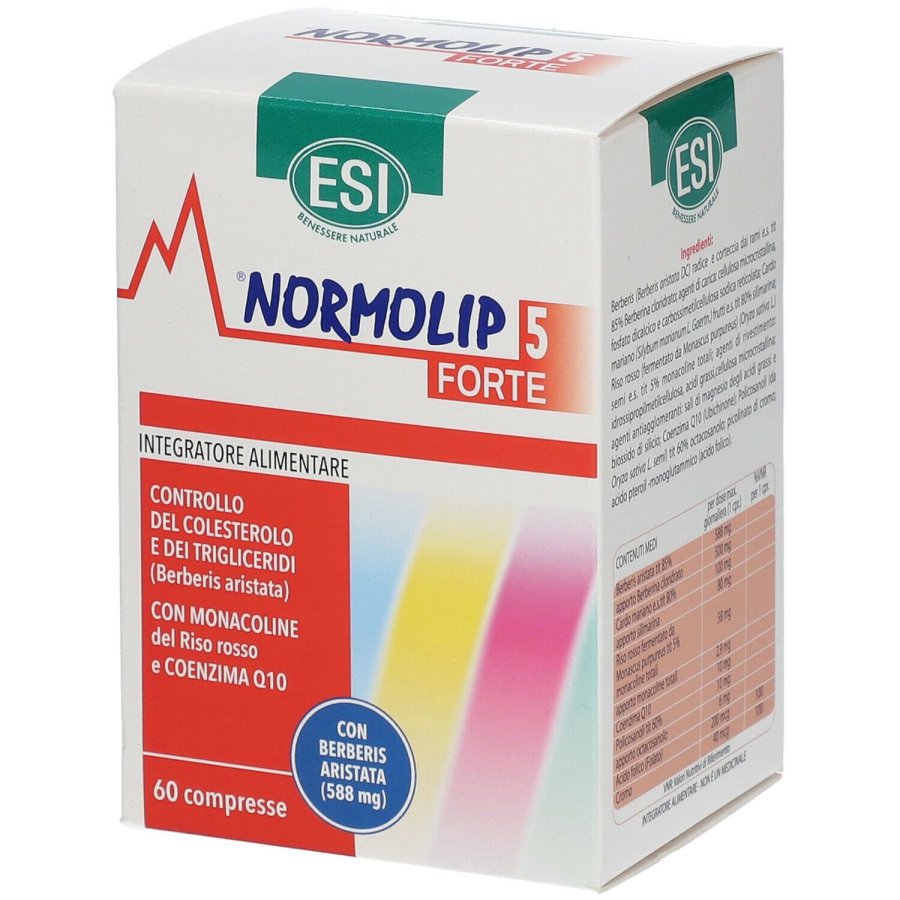 ESI, Normolip 5 Forte, 60 Compresse