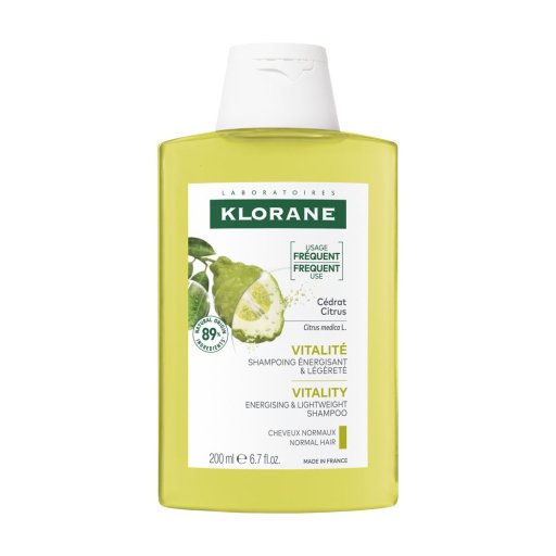 Klorane Shampoo Polpa di Cedro, 200 ml