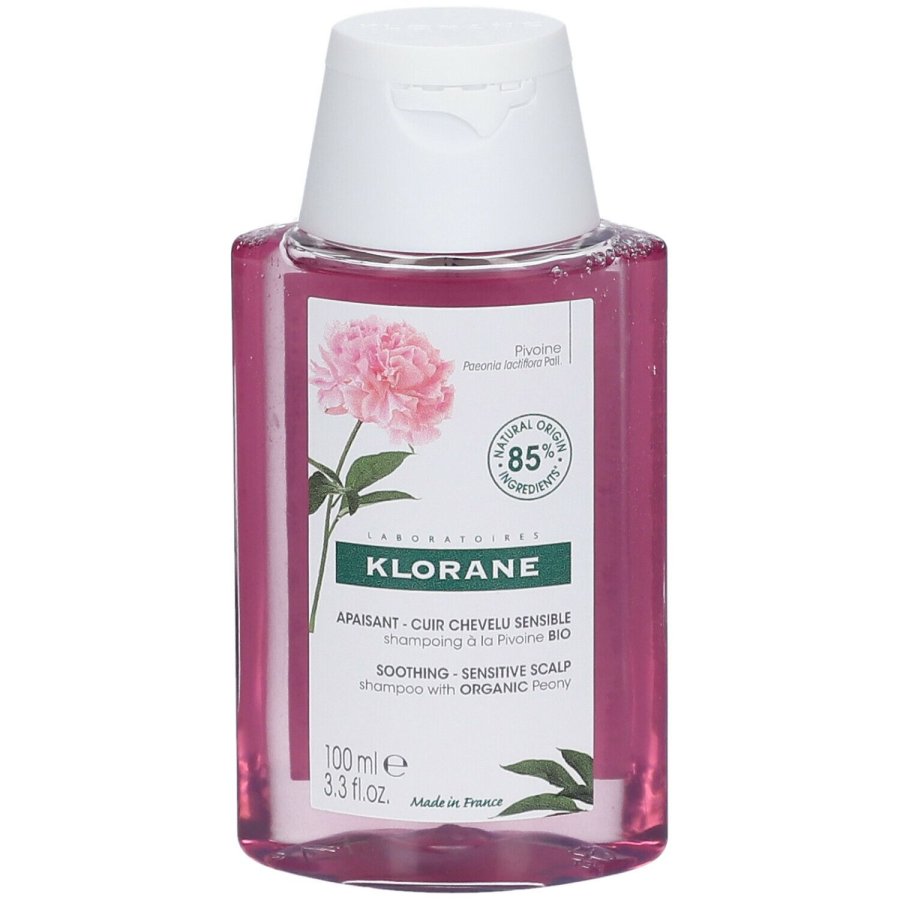 Klorane Shampoo alla Peonia, 100 ml Klorane Shampoo alla Peonia, 100 ml