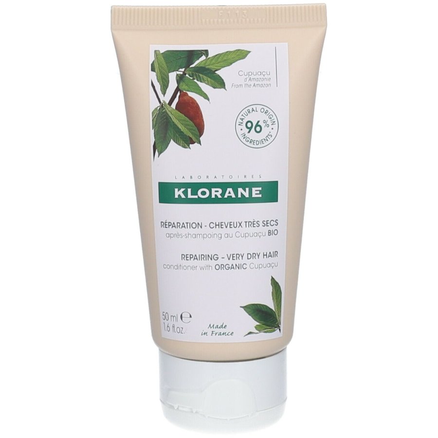 Klorane Balsamo al Cupuaçu BIO 50 ml - Capelli Secchi e Danneggiati