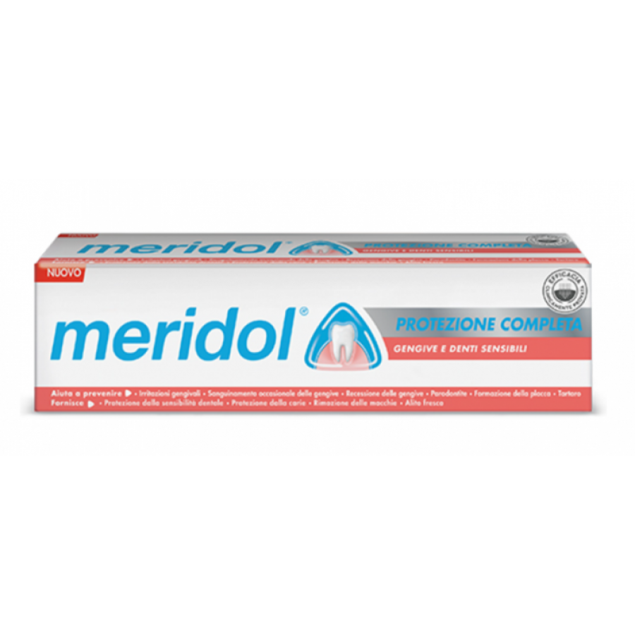 Meridol - Dentifricio Protezione Completa Gengive e Denti Sensibili 75ml - Igiene Orale Avanzata