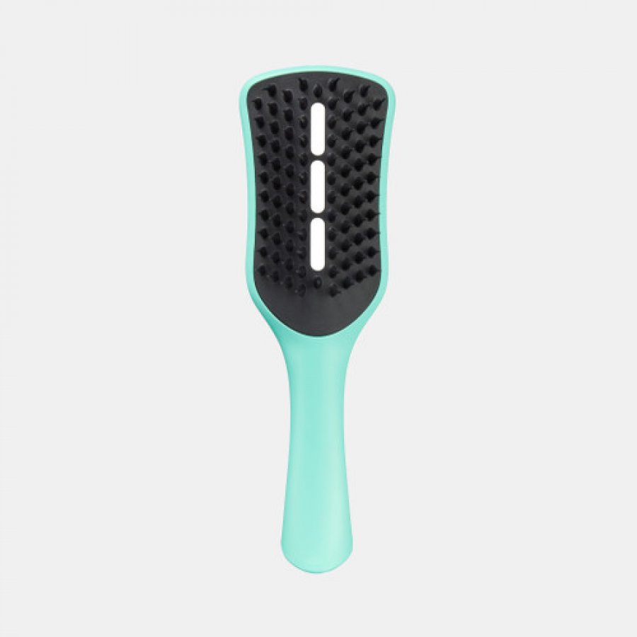 Tangle Teezer Easy Dry & Go Mint/Black, Tangle Teezer, Spazzola Ventilata, 1 Pezzo, Spazzola per Asciugatura Rapida e Facile