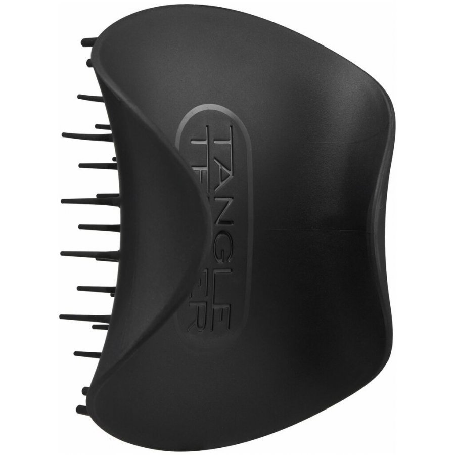 Tangle Teezer Scalp Brush Black - Spazzola Esfoliante e Massaggiante, 1 unità per una Detersione Profonda del Cuoio Capelluto